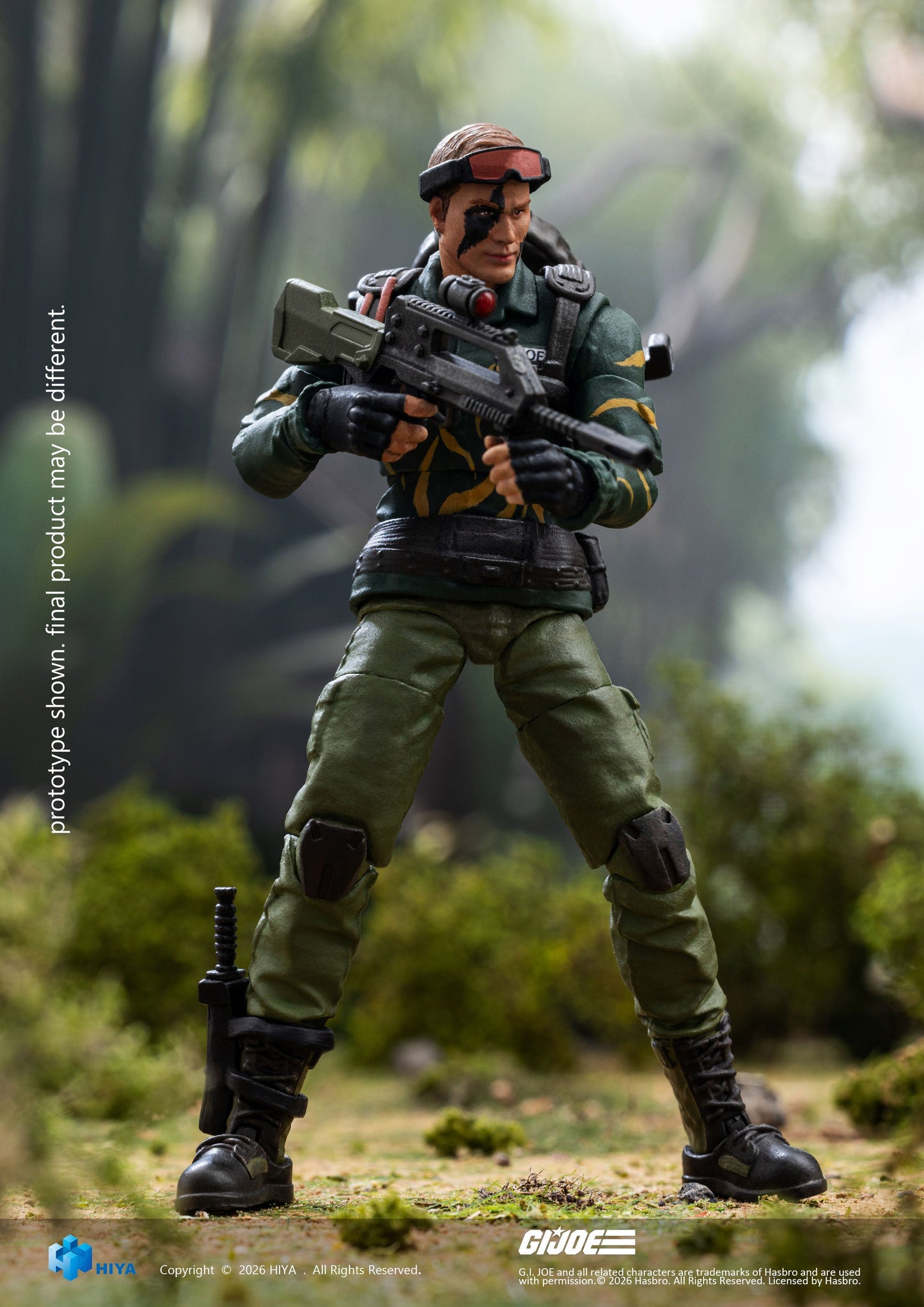 (30/6) 1/18 G.I.Joe Dusty Tiger Force - Exquisite Mini Series Action Figure By HIYA Toys