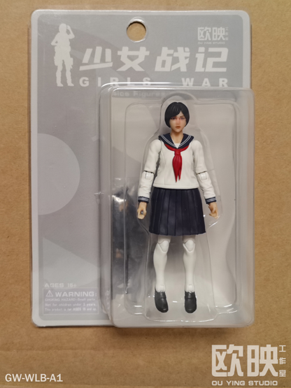 (CUTOFF APR 8 ) PGV General Female GIRLS WAR  - 1/18 Action Figure by Planet Green Valley