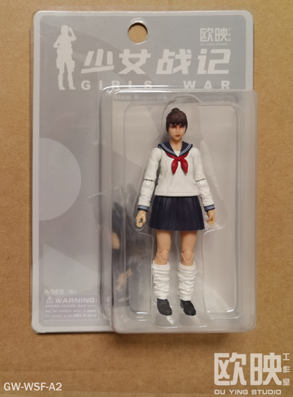 (CUTOFF APR 8 ) PGV General Female GIRLS WAR  - 1/18 Action Figure by Planet Green Valley