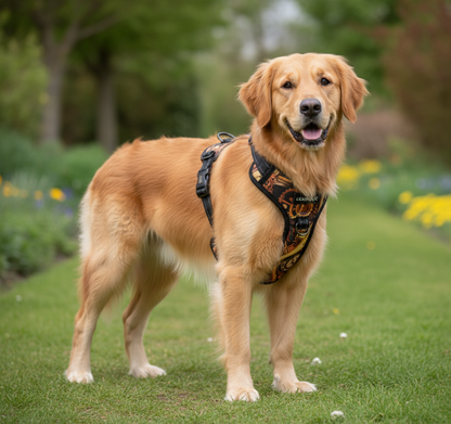 Oxford Cloth No-Pull Harness - Platinum Mechanical