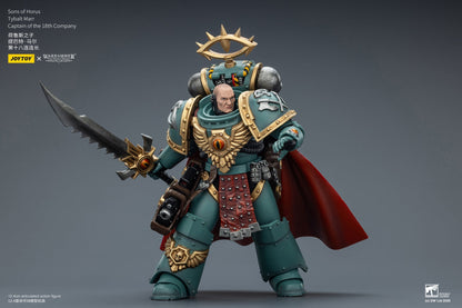 (5 MAR CUT OFF) Sons of Horus Tybalt Marr Captain of the 18th Company & Sons of Horus Siege Breaker- Warhammer "The Horus Heresy" Action Figure By JOYTOY
