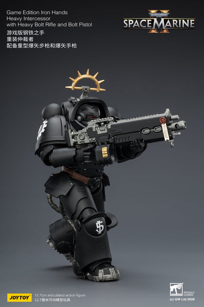 (CUTOFF APR 13 )  Game Edition Space Marine II -Warhammer 40k 1/18 Action Figure By JOYTOY