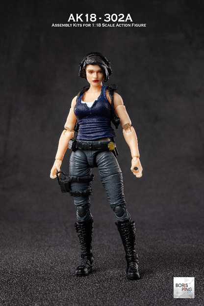 (30/7) BP AK18 Series Wave 3 - JENNA VALEN - 1/18 Action Figure By Boris Ping