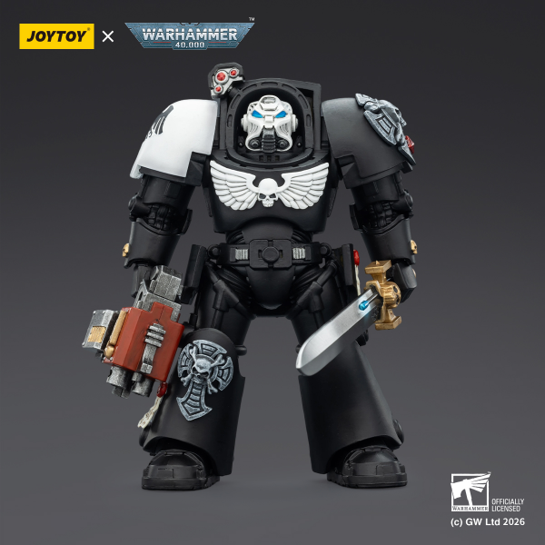 (20 FEB CUTOFF) Raven Guard Terminator -Warhammer 40k 1/18 Action Figure By JOYTOY