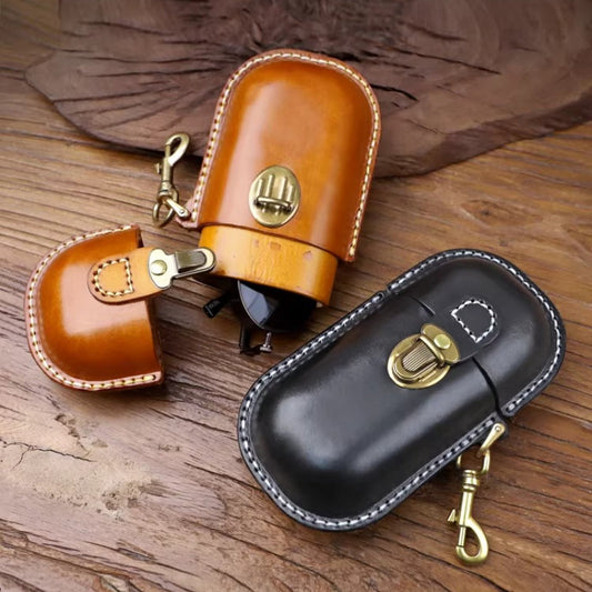 PU leather anti-drop and anti-pressure glasses case