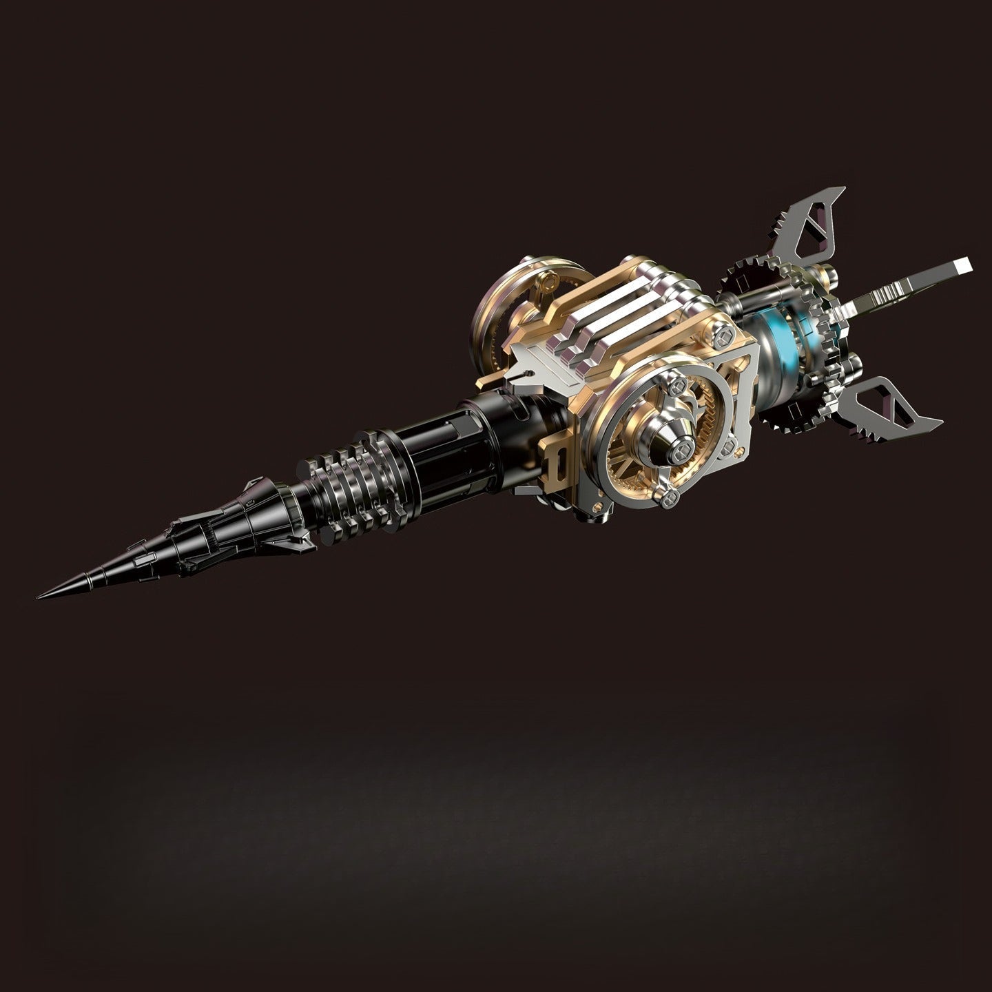 3D Metal Puzzles - Mechanical Spider + Weapon