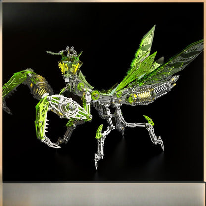 3D Metal Puzzles - Mantis (Purple and Green)