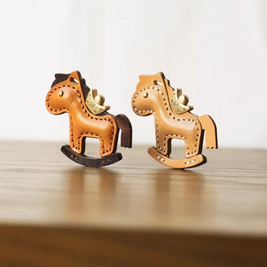 HALF WORK leather bag charm - [money right away]