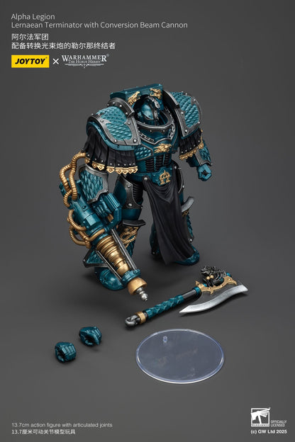 Alpha Legion Praetor and Terminator - Warhammer "The Horus Heresy" 1/18 Action Figure By JOYTOY