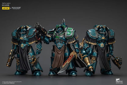 Alpha Legion Praetor and Terminator - Warhammer "The Horus Heresy" 1/18 Action Figure By JOYTOY