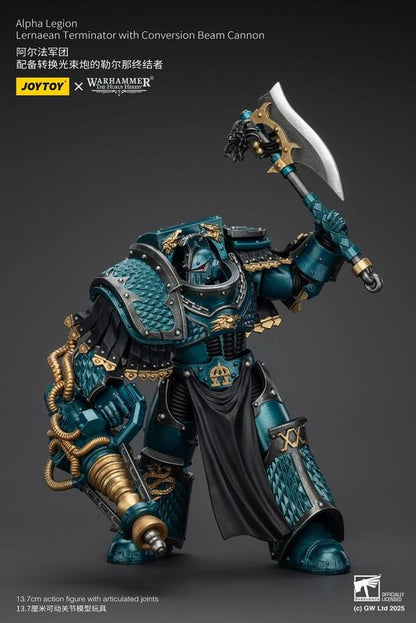 Alpha Legion Praetor and Terminator - Warhammer "The Horus Heresy" 1/18 Action Figure By JOYTOY